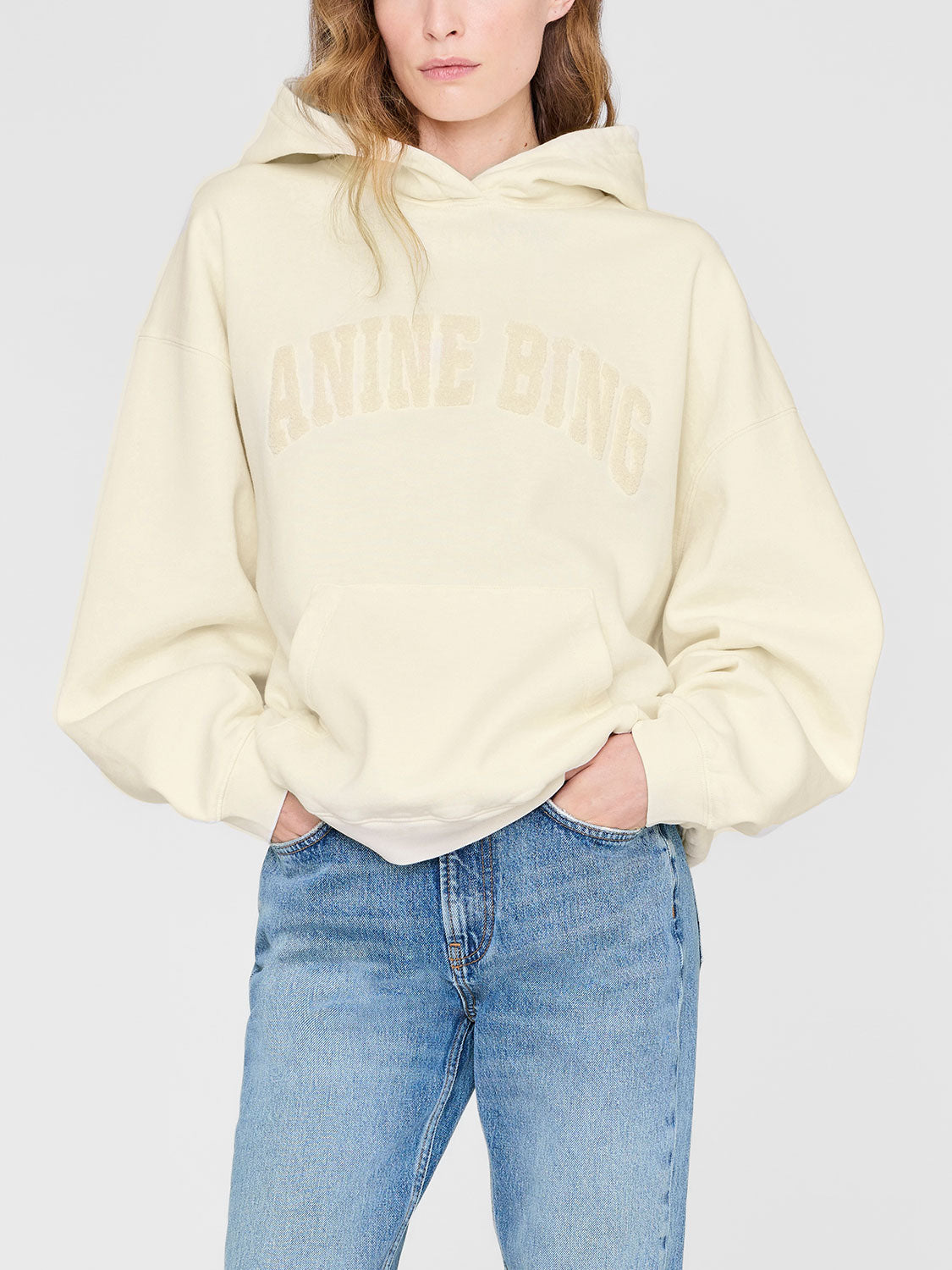 Harvey – Hoodie mit Frottee-Logo