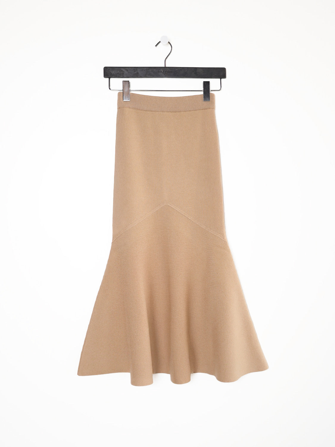 Knitted Midi – Midirock aus Merinowolle