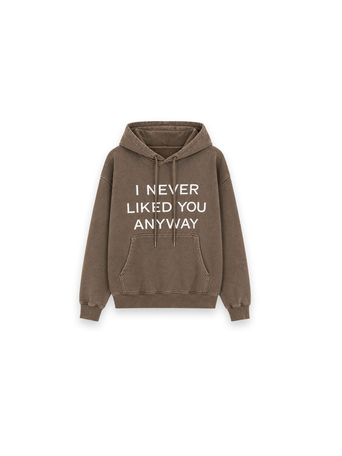 I Never Liked Pullover – Markanter Frontprint