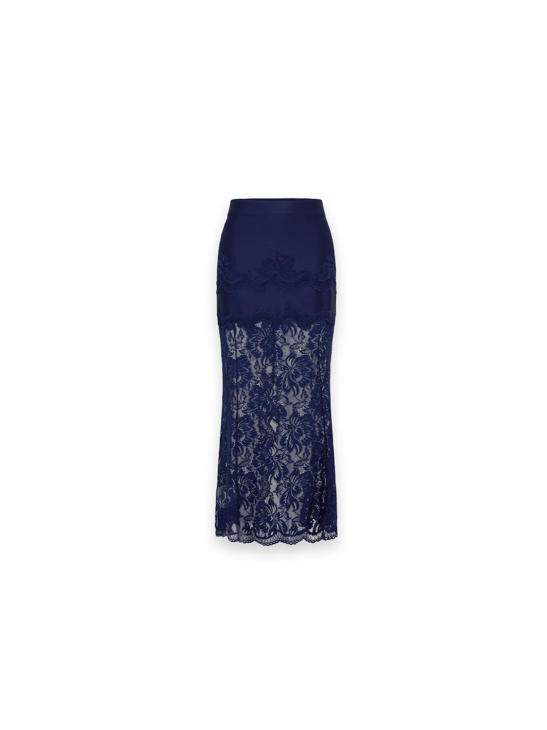 Rock Florale Spitze mit eleganter Silhouette