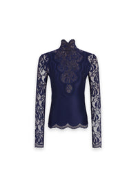 Pullover mit Spitzendetails