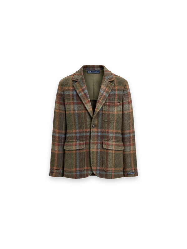 Polo Ralph Lauren Blazer mit Karomuster und Wolloptik
