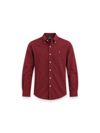 Classic Fit Striped Oxford Hemd