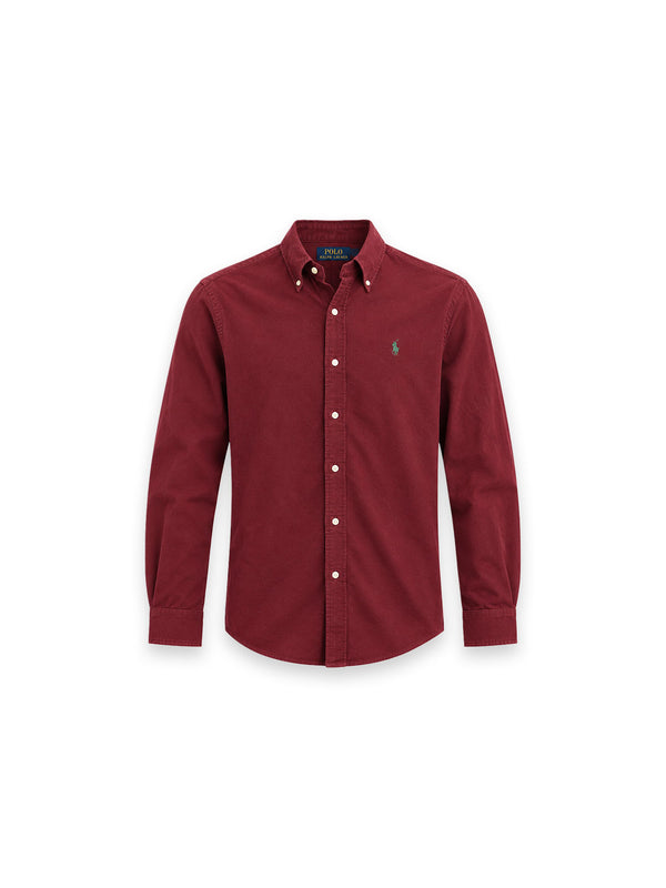 Classic Fit Striped Oxford Hemd