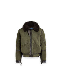 Skins Flight Jacke mit Teddykragen