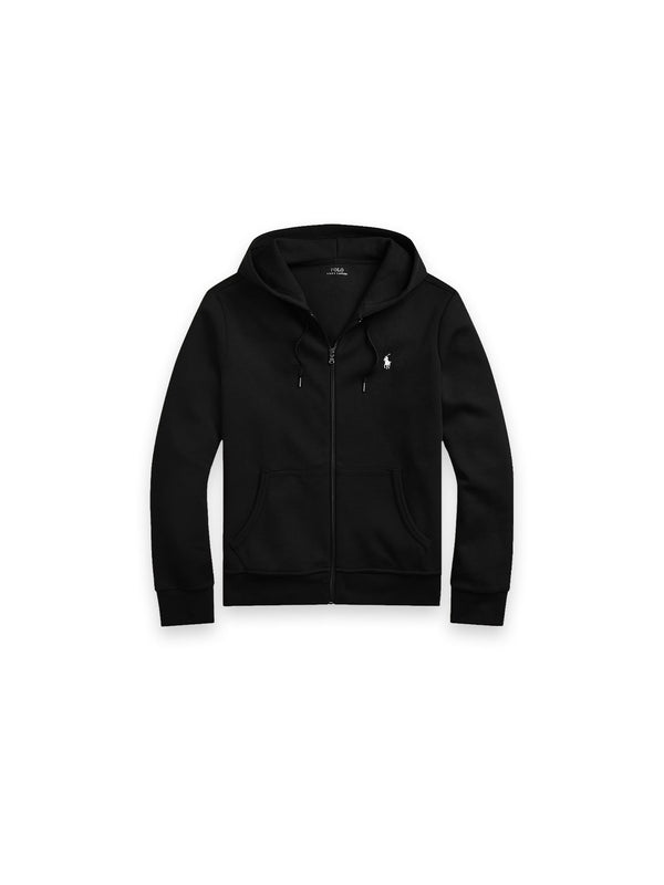 Sweatjacke mit Kapuze und Logo