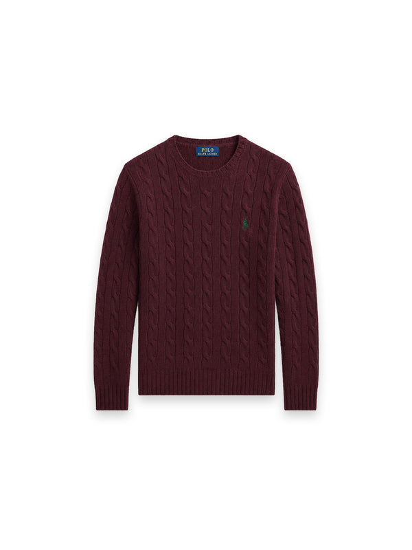 Pullover mit Zopfmuster