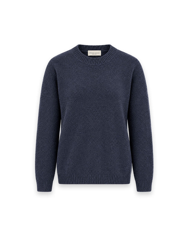 Girocollo ML Pullover mit strukturierter Strickoptik
