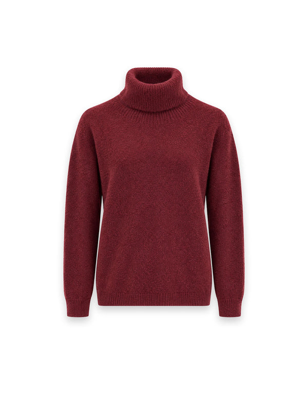 Dolcevita ML Pullover mit markantem Rollkragen