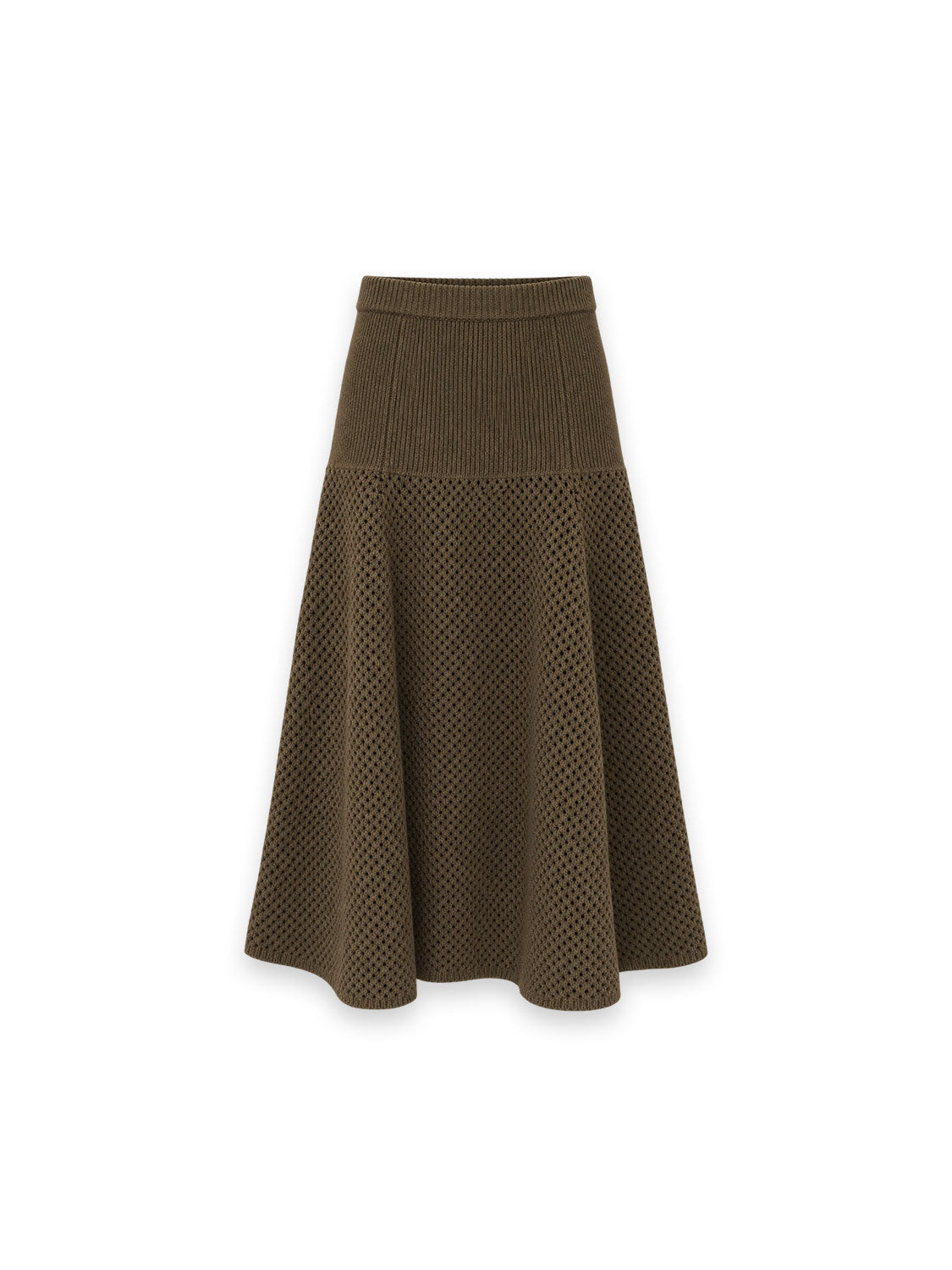 Strickrock Lucia – Khaki