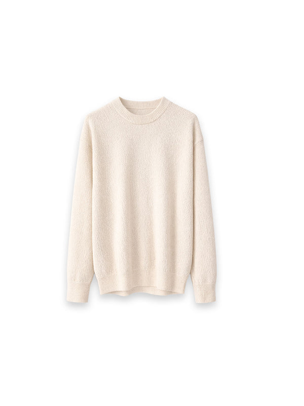 Pullover mit rundem Halsausschnitt