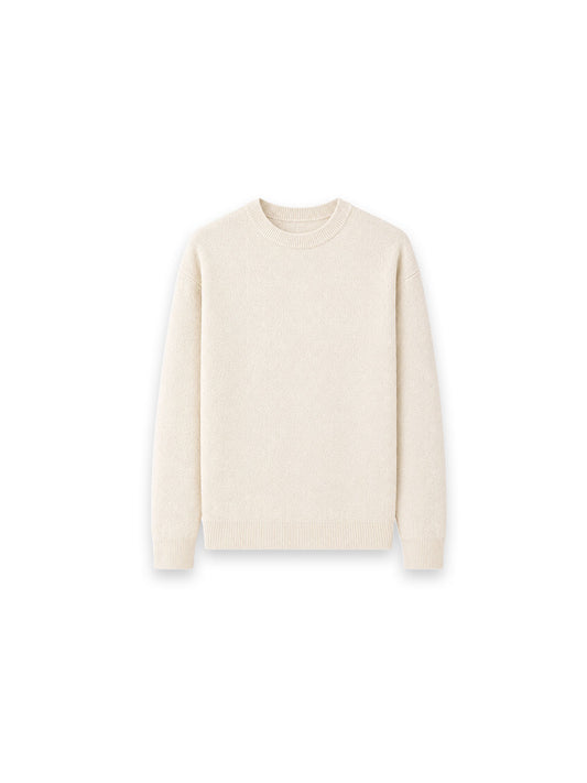 Pullover mit rundem Halsausschnitt