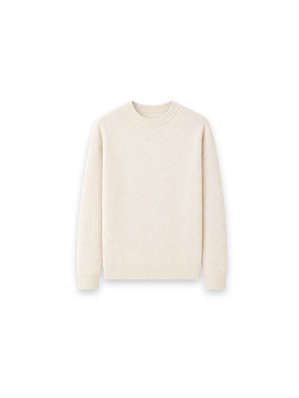 Pullover mit rundem Halsausschnitt