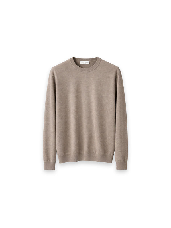 Girocollo ML Pullover – Feinstrickpullover mit Rundhalsausschnitt