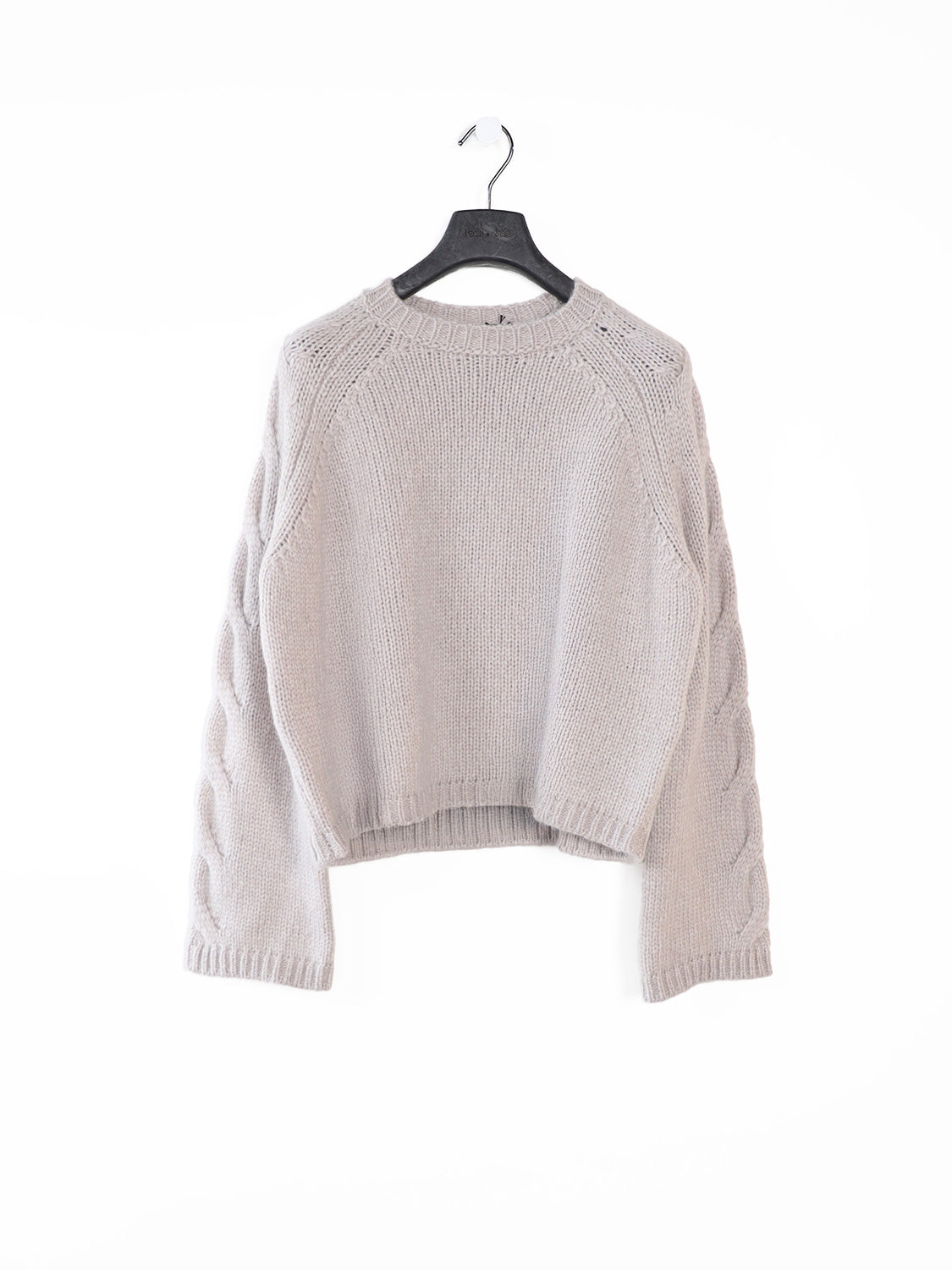 Girocollo Treccia – Verkürzter Pullover
