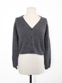Strickjacke aus Cashmere-Seiden-Mix