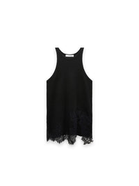 Pure Top – Eleganter Spitzenbesatz