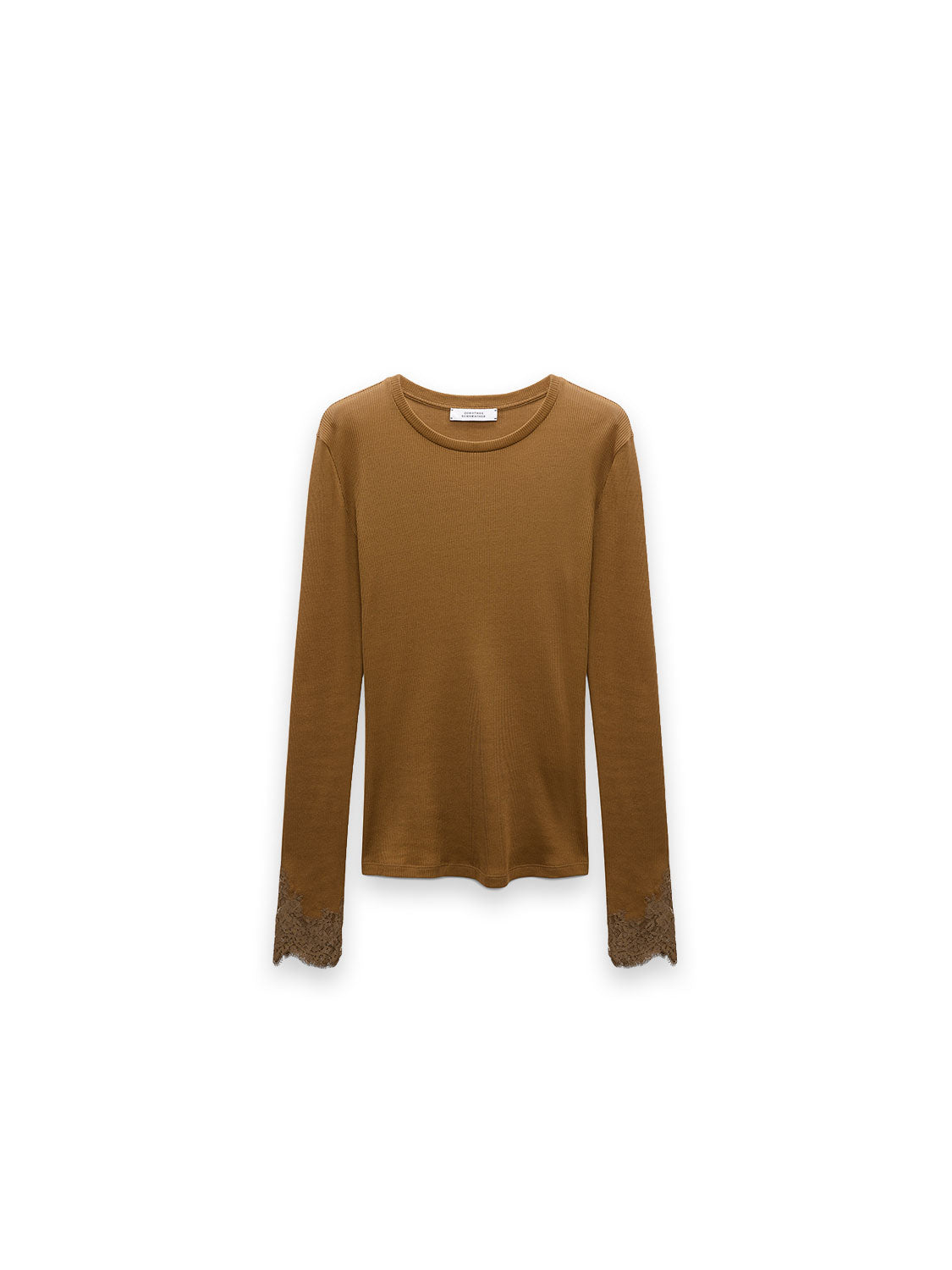 Pure Pullover – Elegante Spitzenbündchen