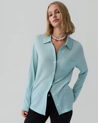 Showtime- Strickhemd aus Cashmere