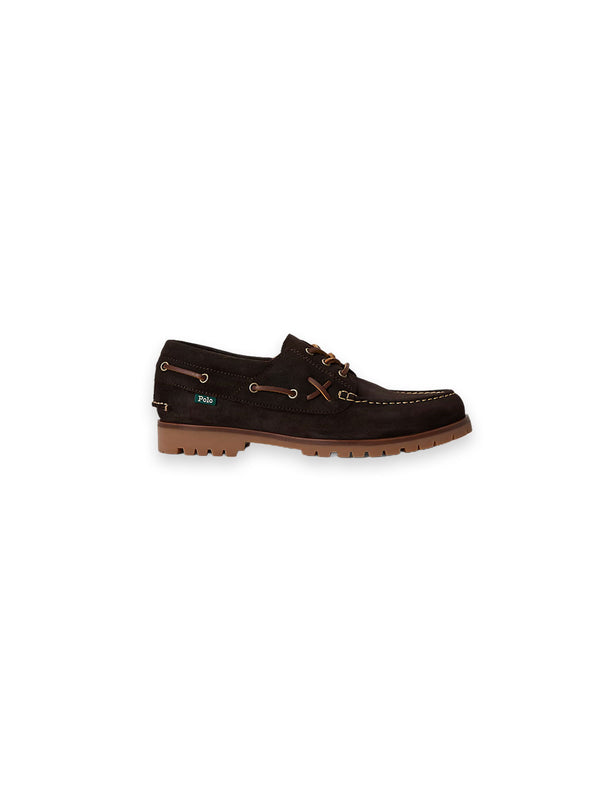 Ranger Suede Boat Shoe – Dark Chocolate