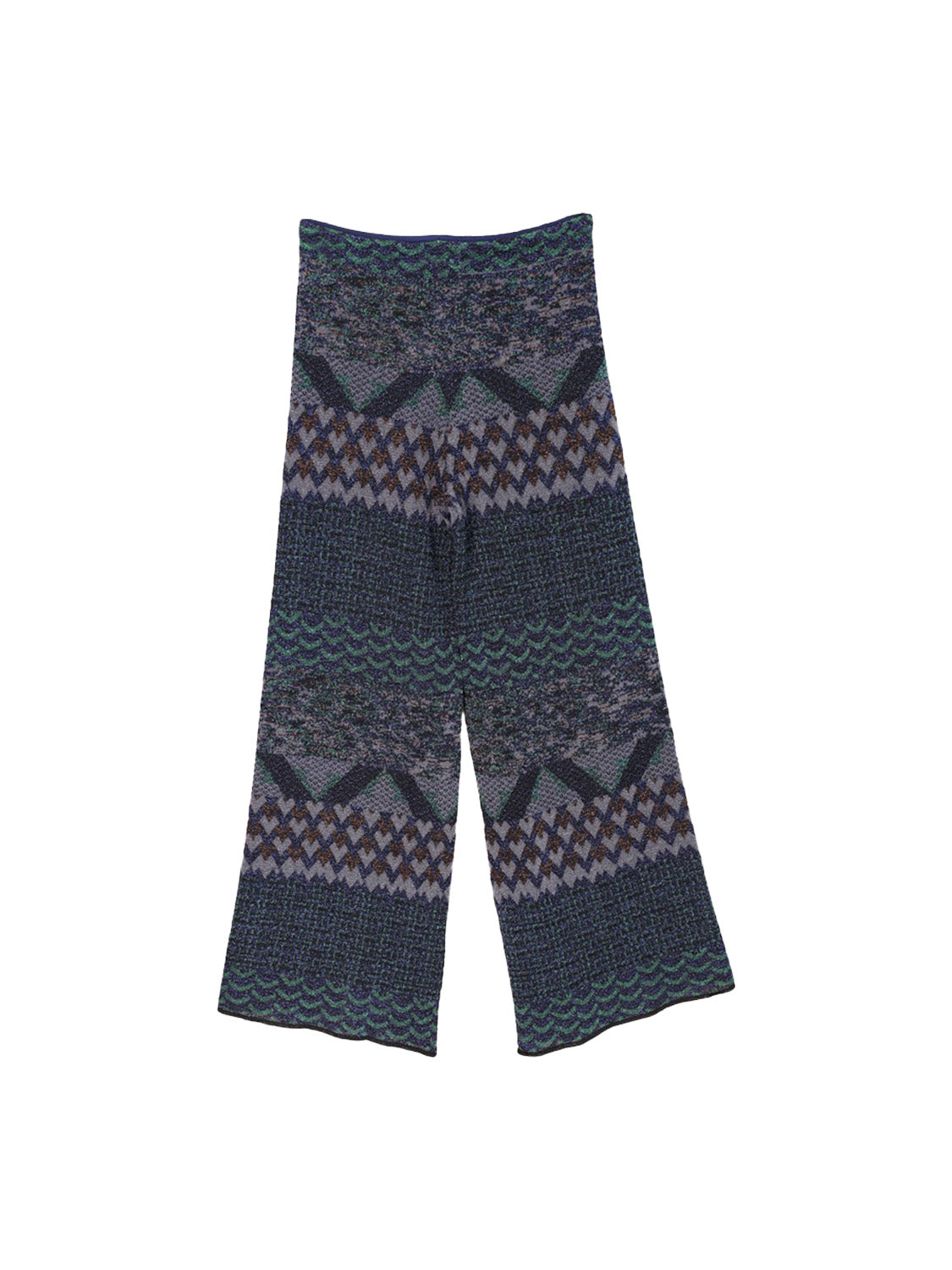 Pailletten Straight Leg Hose