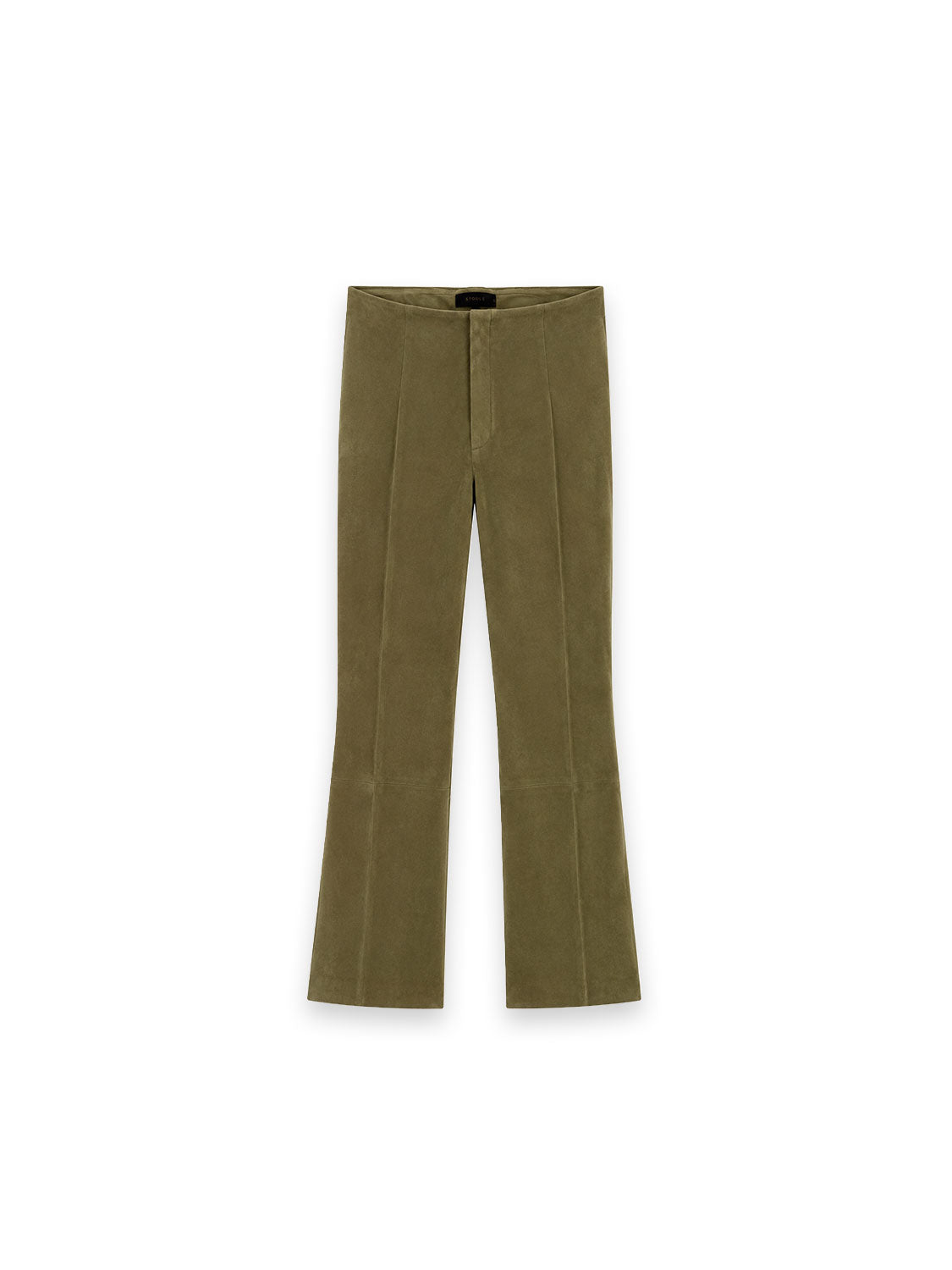 Cordhose mit ausgestelltem Bein