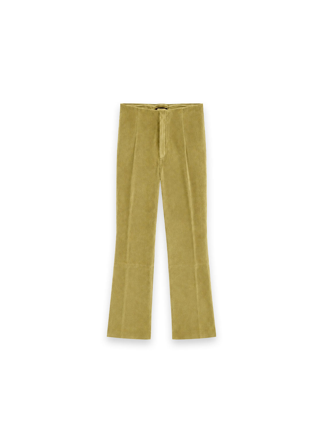 Cordhose mit ausgestelltem Bein