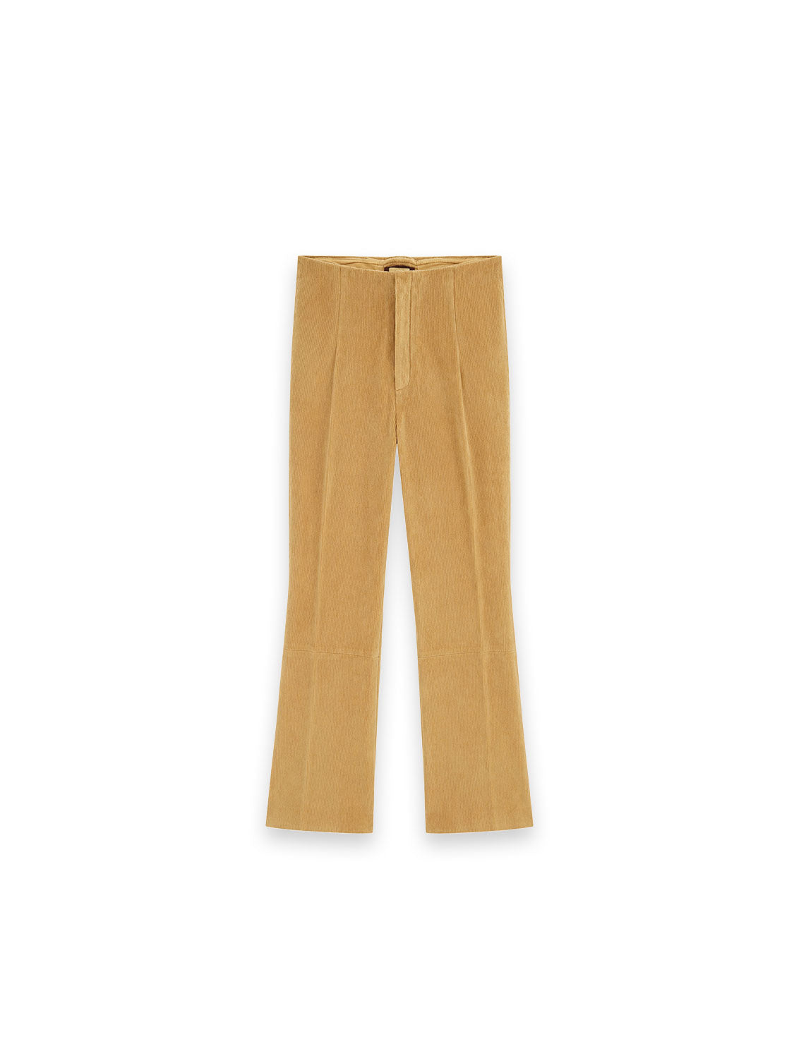 Cordhose mit ausgestelltem Bein