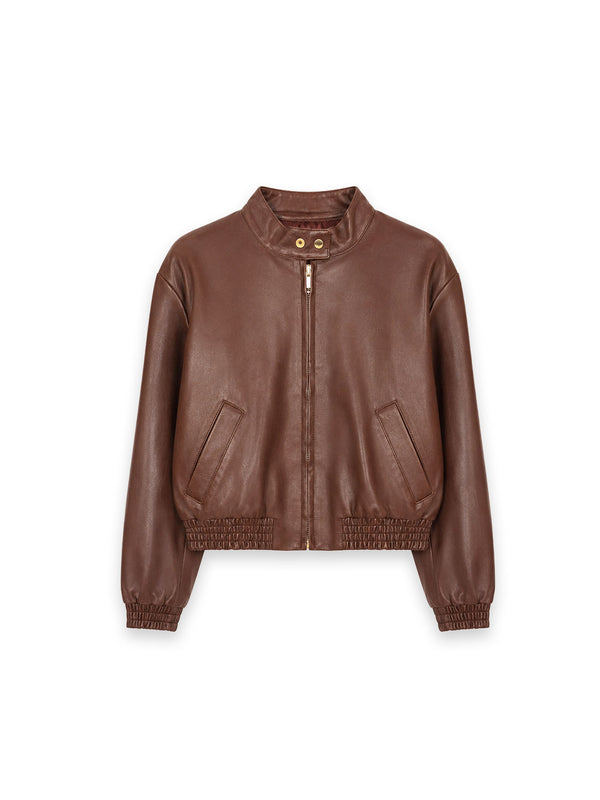 Lederjacke aus weichem Lammleder