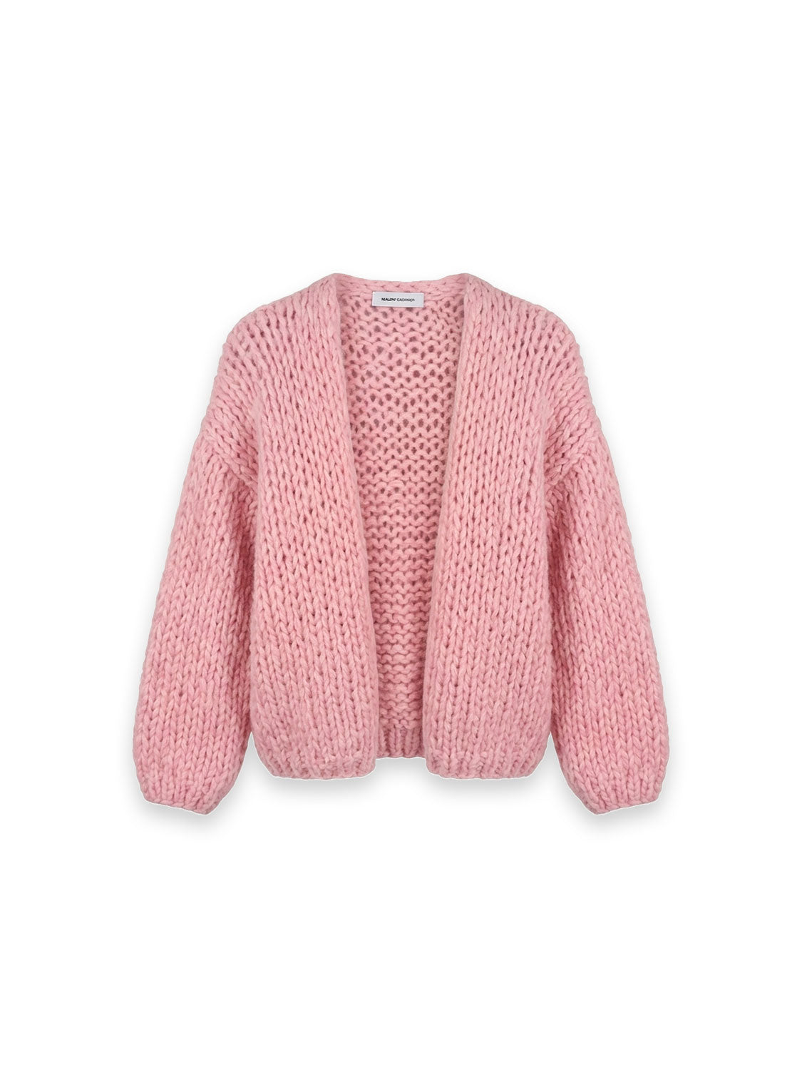 Bomber Strickjacke mit Chunky-Struktur