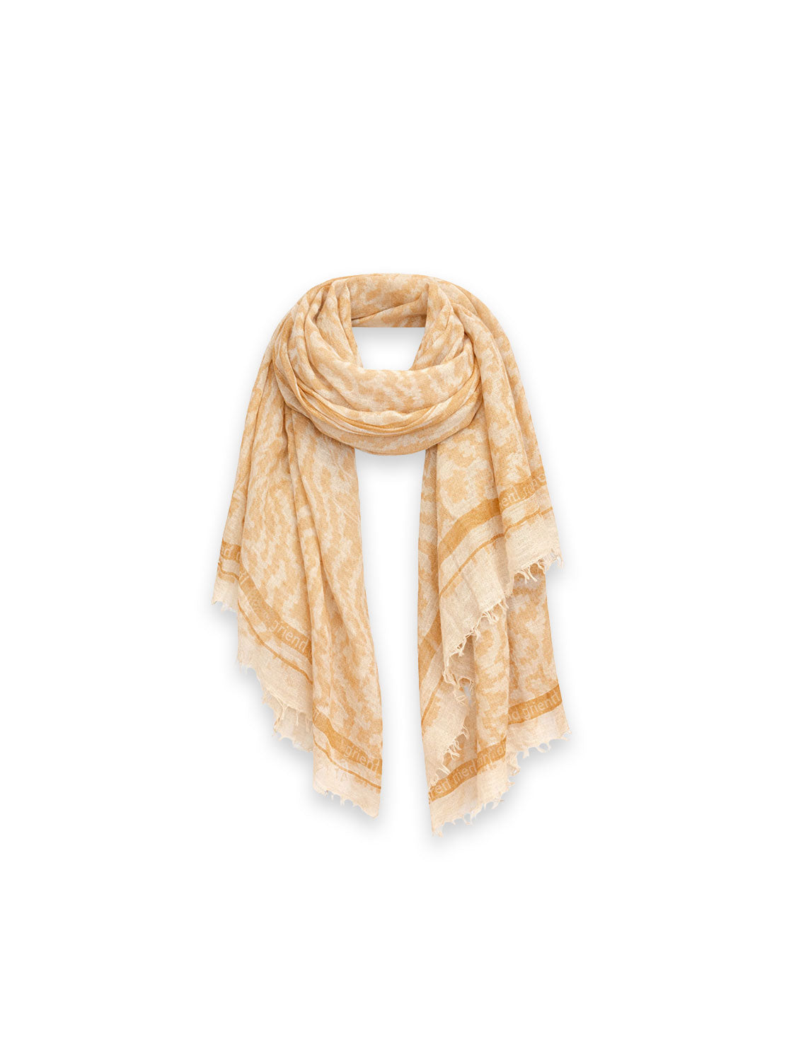 Felted Stole - Kaschmirschal mit Print Asian Game