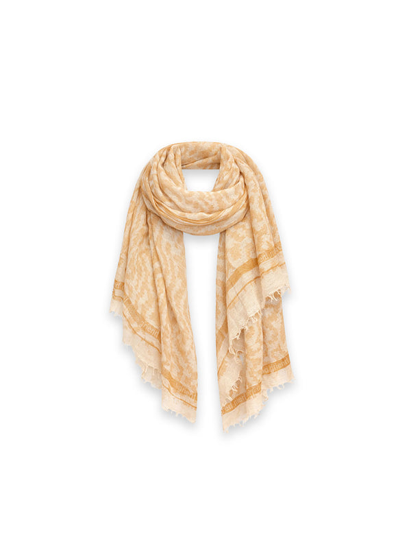 Felted Stole - Kaschmirschal mit Print Asian Game