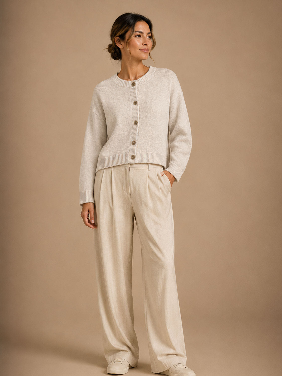 Emmylou Strickjacke –  mit modernem Strickdesign