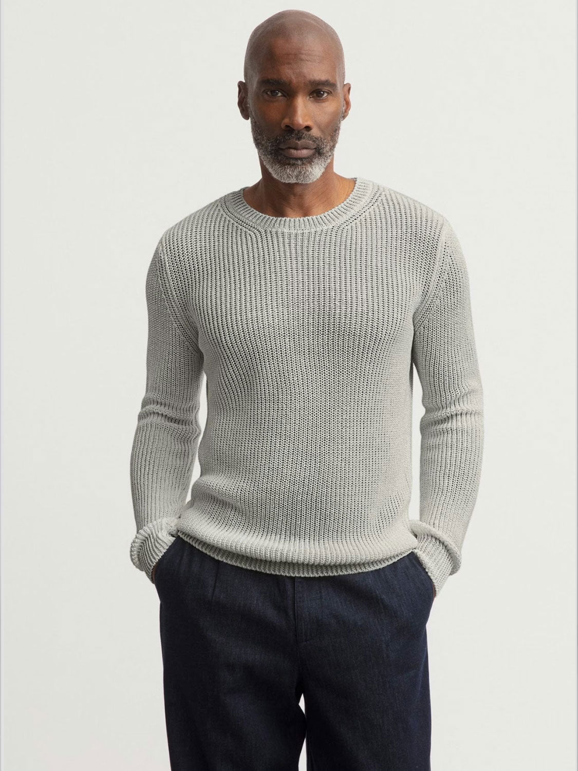 Leovan – Pullover aus weichem Materialmix