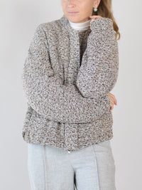 Jacke mit Broschen-Detail