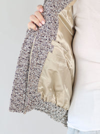 Jacke mit Broschen-Detail