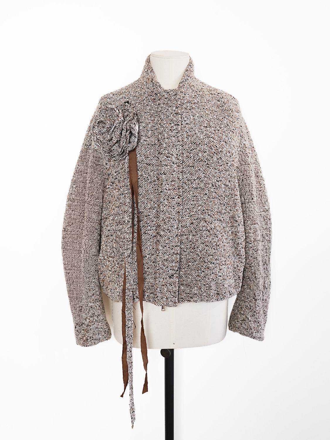 Jacke mit Broschen-Detail