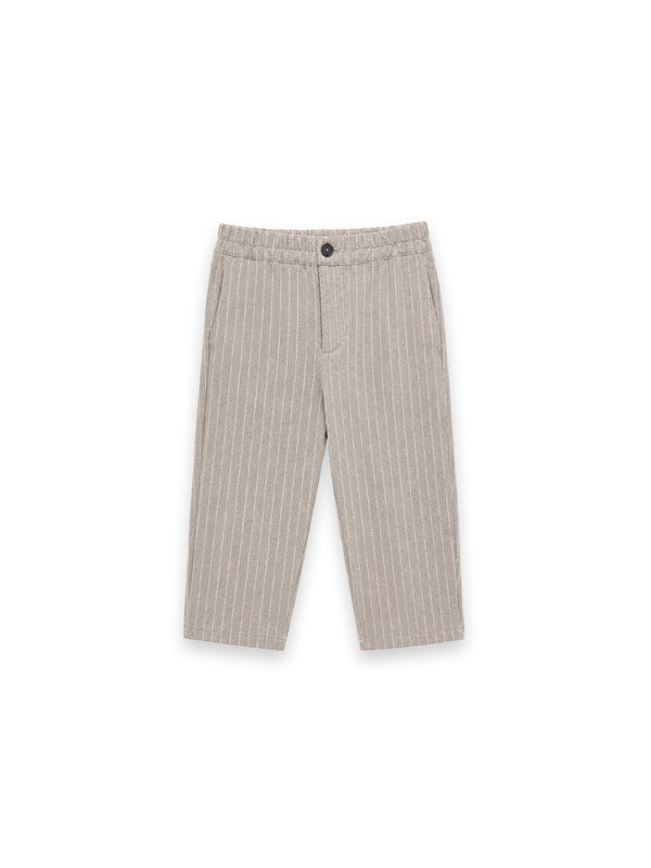 Cliff Hose – Hose mit feinem Streifenmuster und Fischgrätstruktur