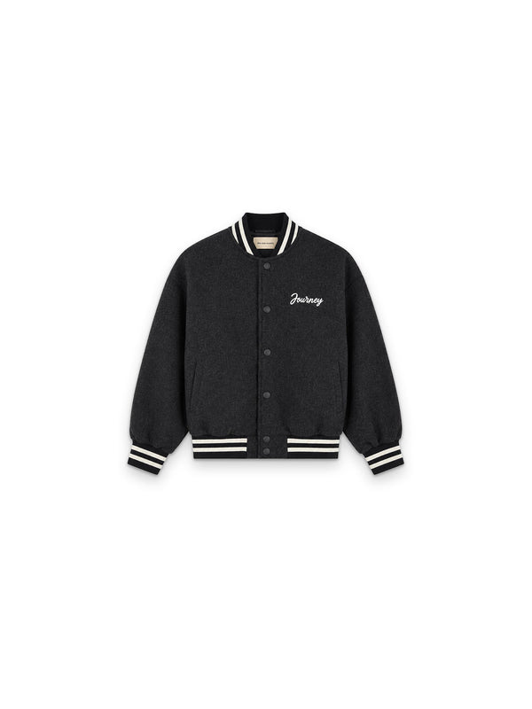 Leo Bomber – College-Look mit Journey-Stickerei
