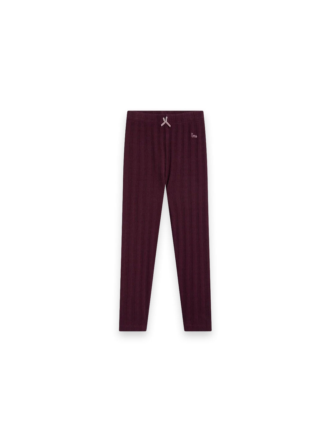Tns Leggings – Leggings mit feiner Rippstruktur und Logo-Stickerei