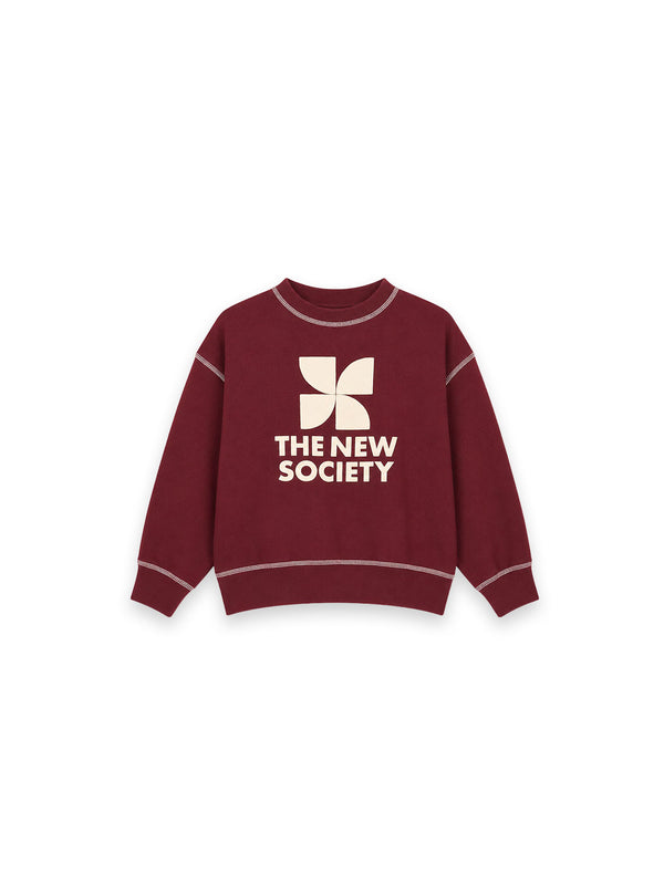 Pullover mit Logo Print