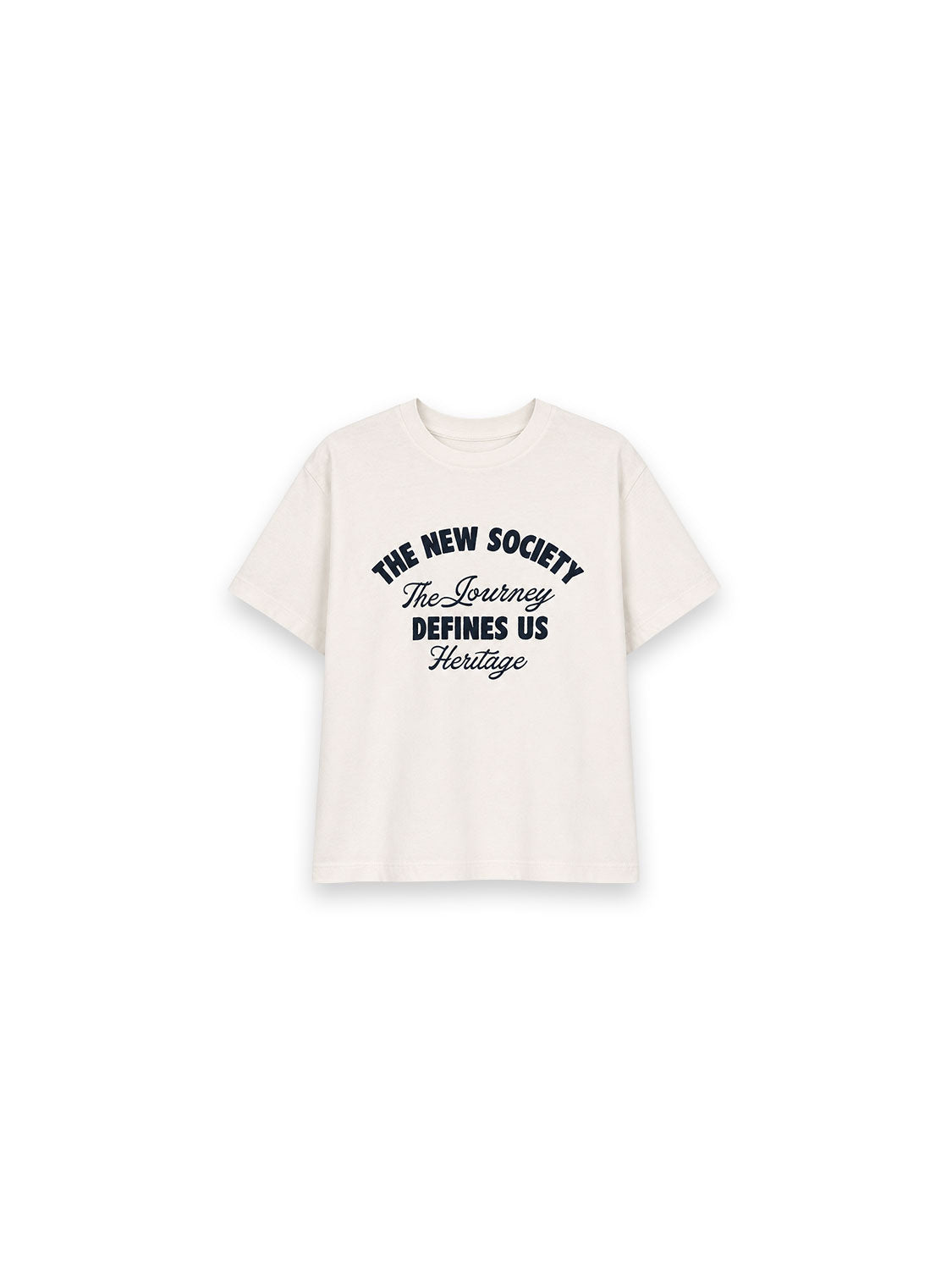The Journey T-Shirt mit Statement Print