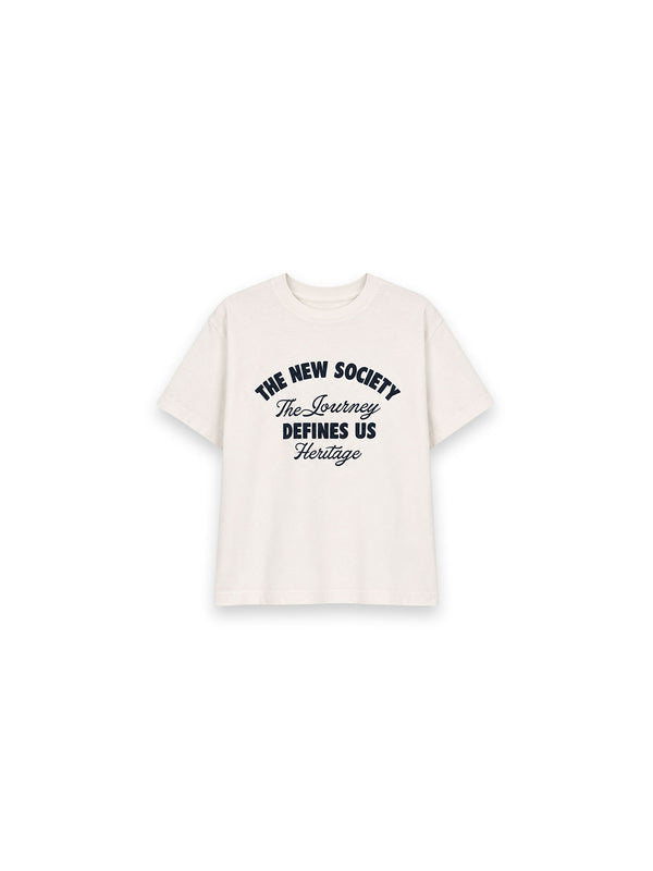 The Journey T-Shirt mit Statement Print
