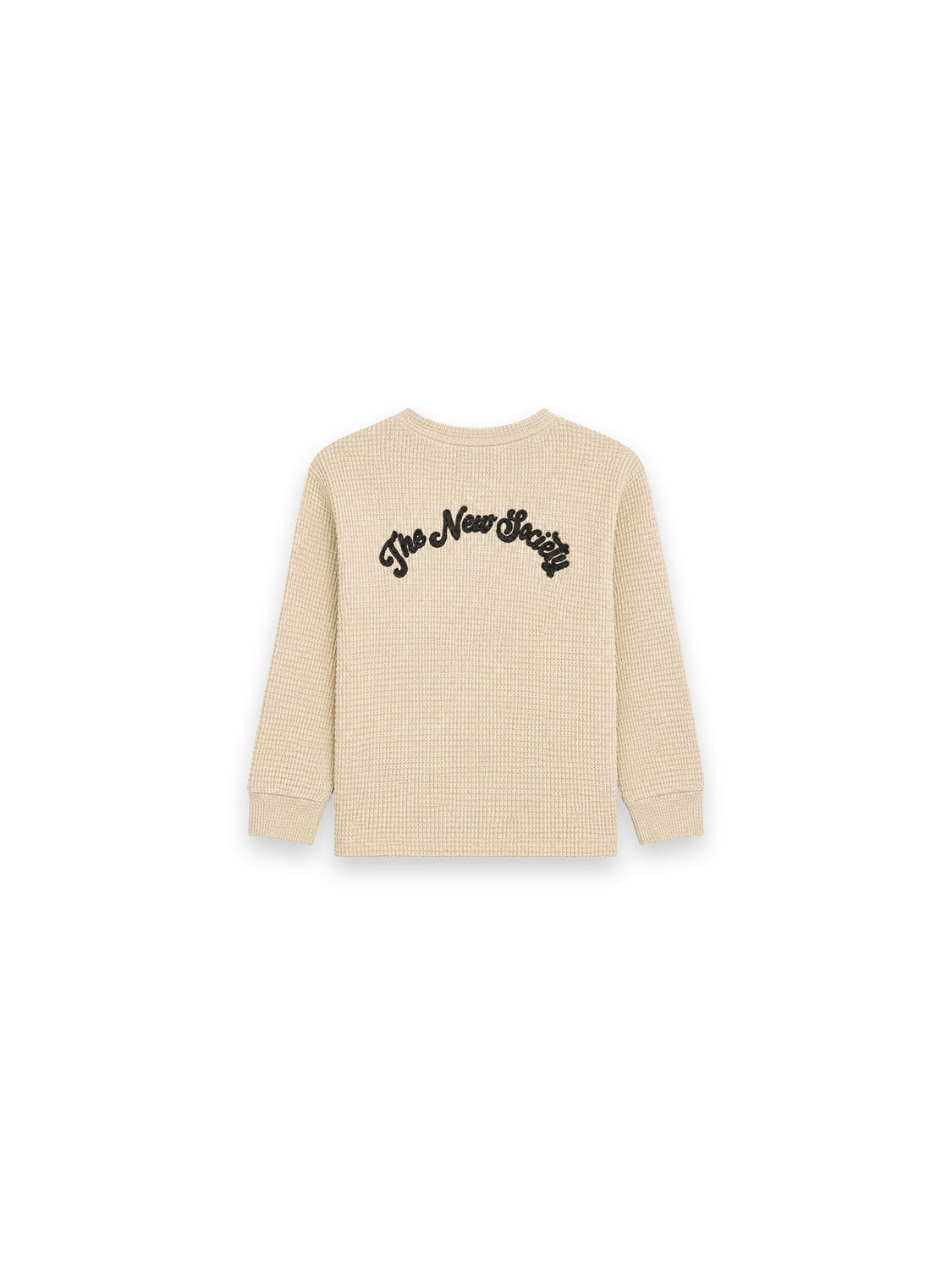 Hayley Pullover – Waffelstrick mit Logo-Stickerei