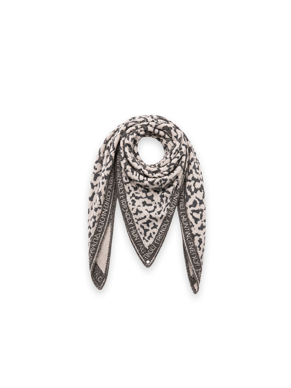 Triangle Scarf Print Eyes