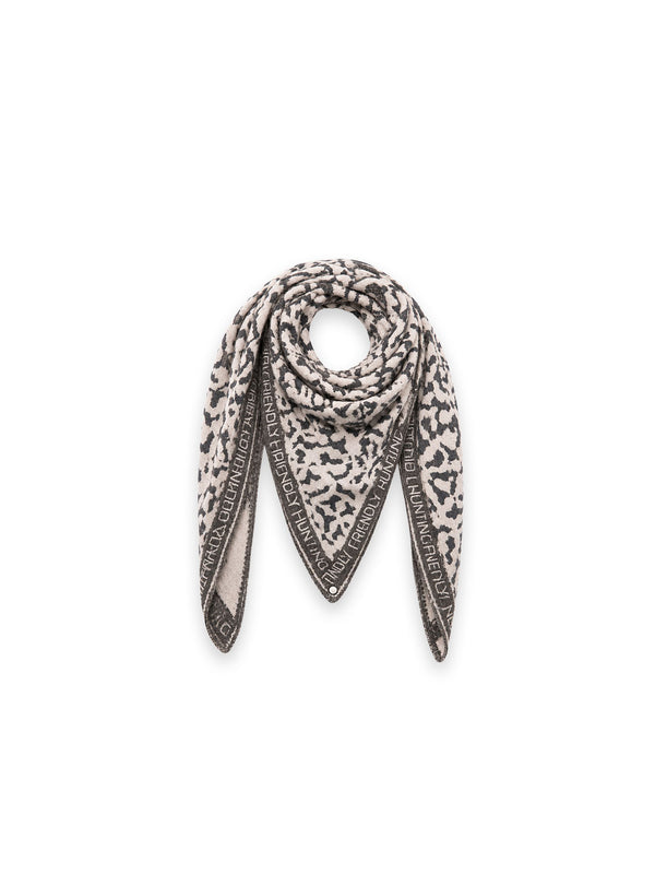Triangle Scarf Print Eyes
