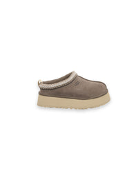 W Tazz – Plattform Slipper aus Veloursleder