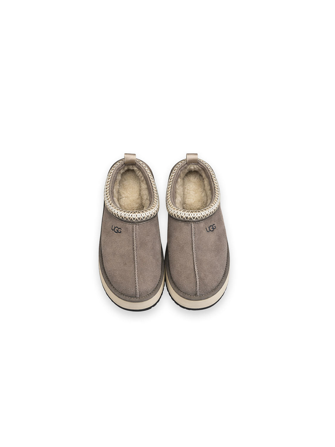 W Tazz – Plattform Slipper aus Veloursleder