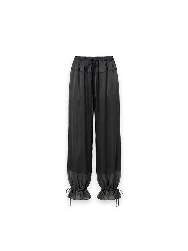 Camile Hose mit Statement Saum