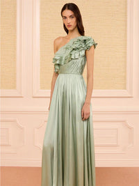 Avalina Kleid mit  Blütenapplikation